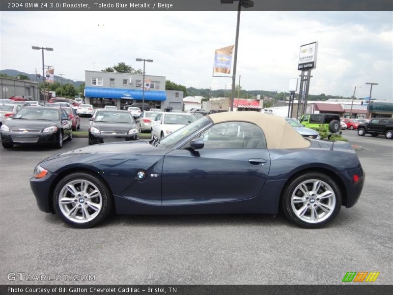  2004 Z4 3.0i Roadster Toledo Blue Metallic