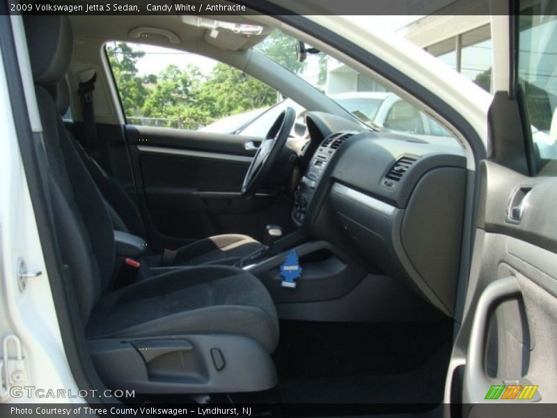 Candy White / Anthracite 2009 Volkswagen Jetta S Sedan