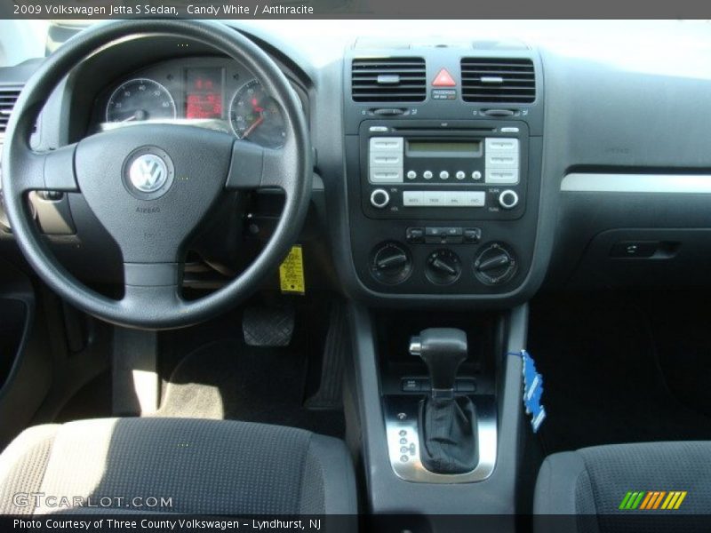 Candy White / Anthracite 2009 Volkswagen Jetta S Sedan