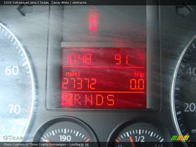 Candy White / Anthracite 2009 Volkswagen Jetta S Sedan