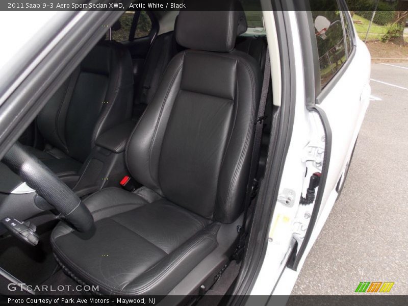 Front Seat of 2011 9-3 Aero Sport Sedan XWD