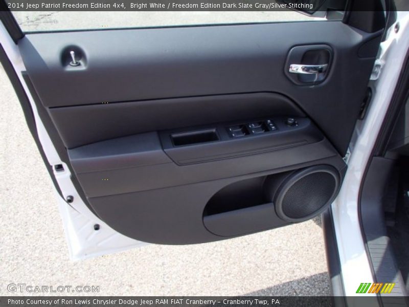 Bright White / Freedom Edition Dark Slate Gray/Silver Stitching 2014 Jeep Patriot Freedom Edition 4x4