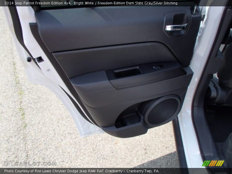 Bright White / Freedom Edition Dark Slate Gray/Silver Stitching 2014 Jeep Patriot Freedom Edition 4x4