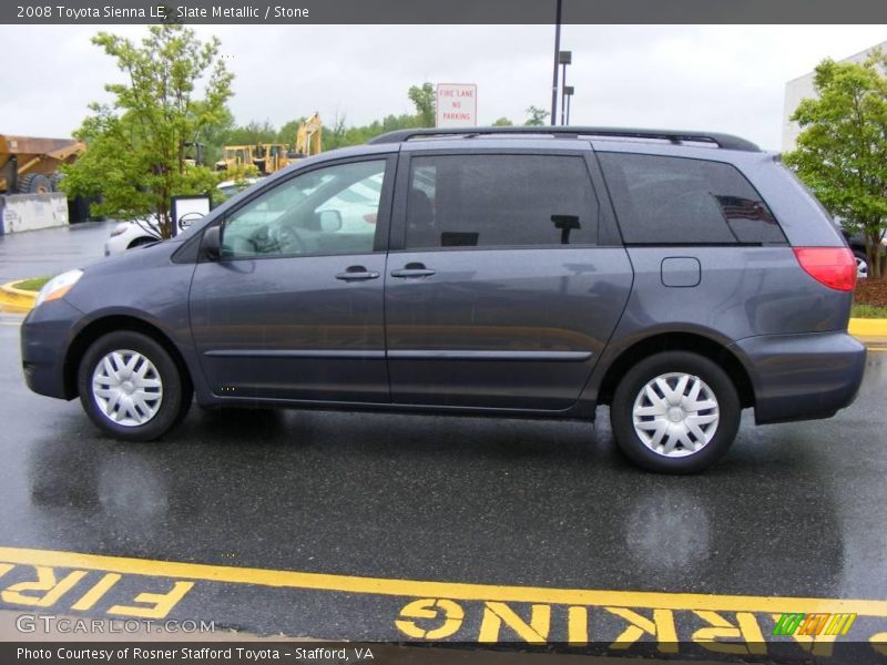 Slate Metallic / Stone 2008 Toyota Sienna LE