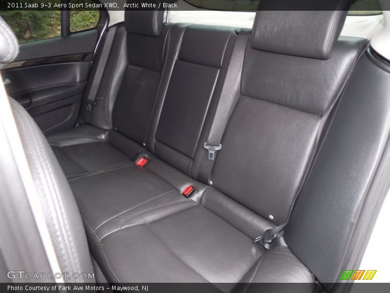 Rear Seat of 2011 9-3 Aero Sport Sedan XWD