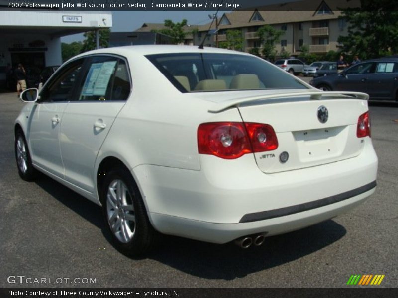  2007 Jetta Wolfsburg Edition Sedan Campanella White