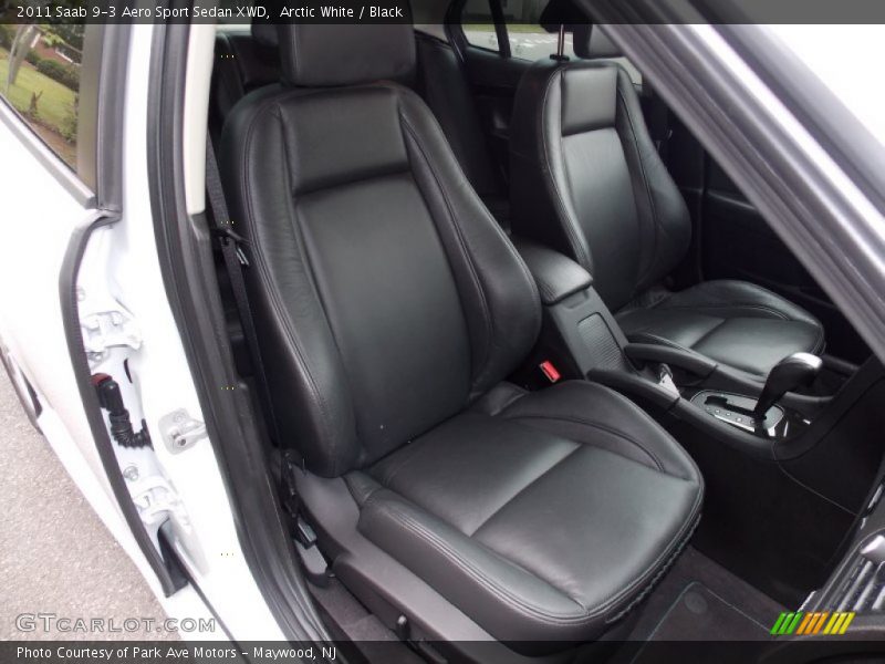 Front Seat of 2011 9-3 Aero Sport Sedan XWD