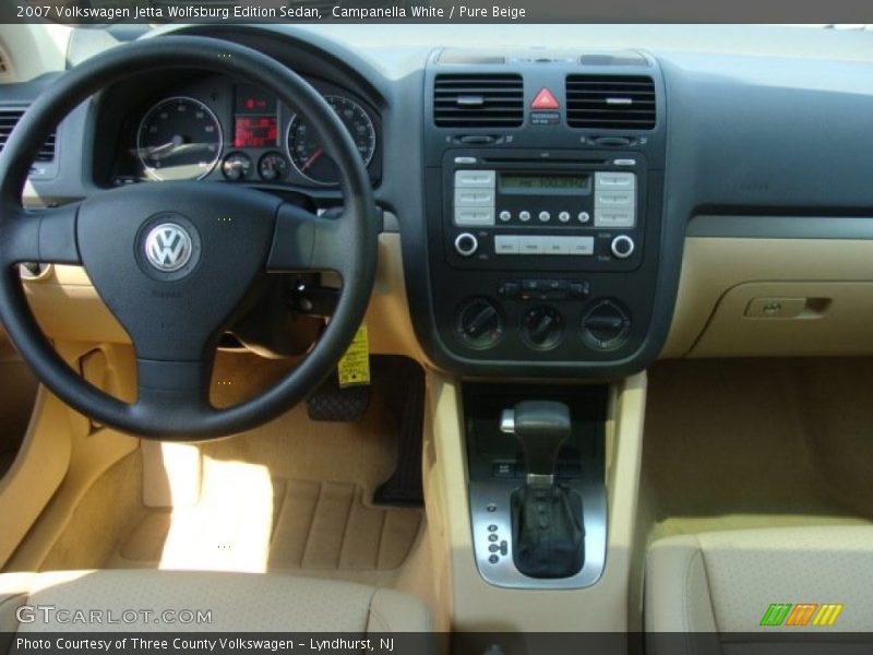 Dashboard of 2007 Jetta Wolfsburg Edition Sedan