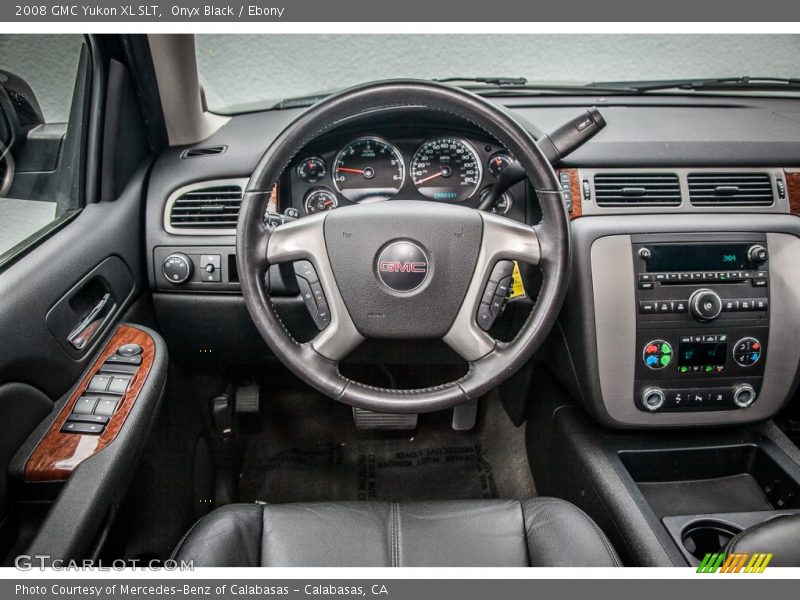 Onyx Black / Ebony 2008 GMC Yukon XL SLT