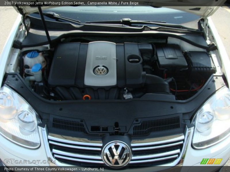  2007 Jetta Wolfsburg Edition Sedan Engine - 2.5 Liter DOHC 20 Valve 5 Cylinder