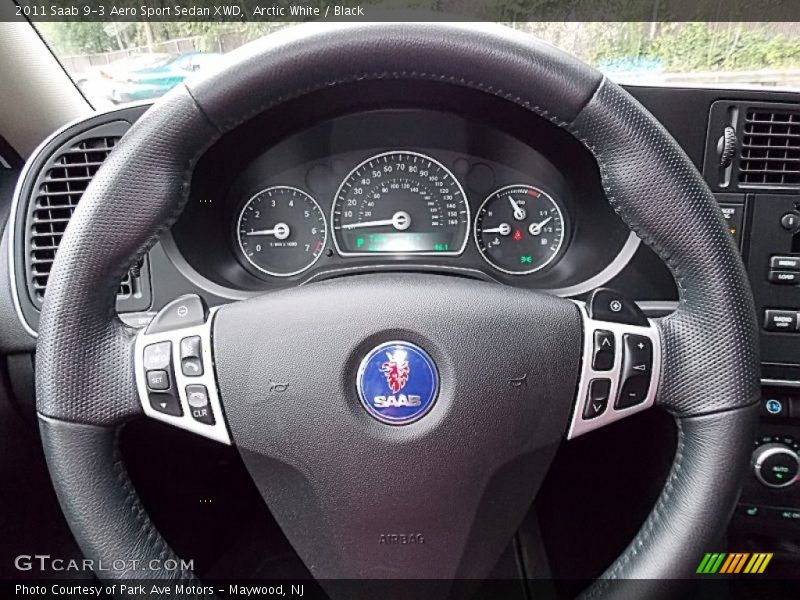 2011 9-3 Aero Sport Sedan XWD Steering Wheel