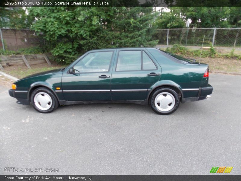  1995 9000 CS Turbo Scarabe Green Metallic