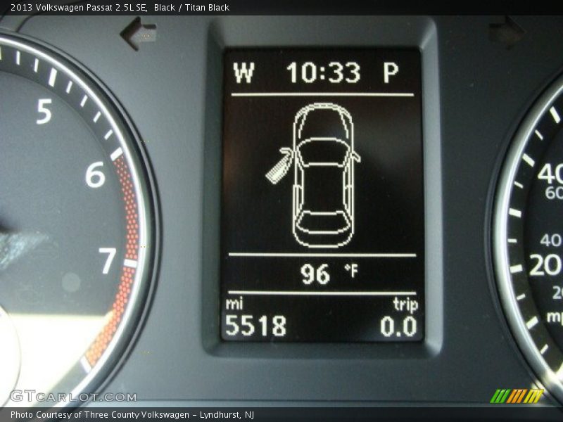 Black / Titan Black 2013 Volkswagen Passat 2.5L SE