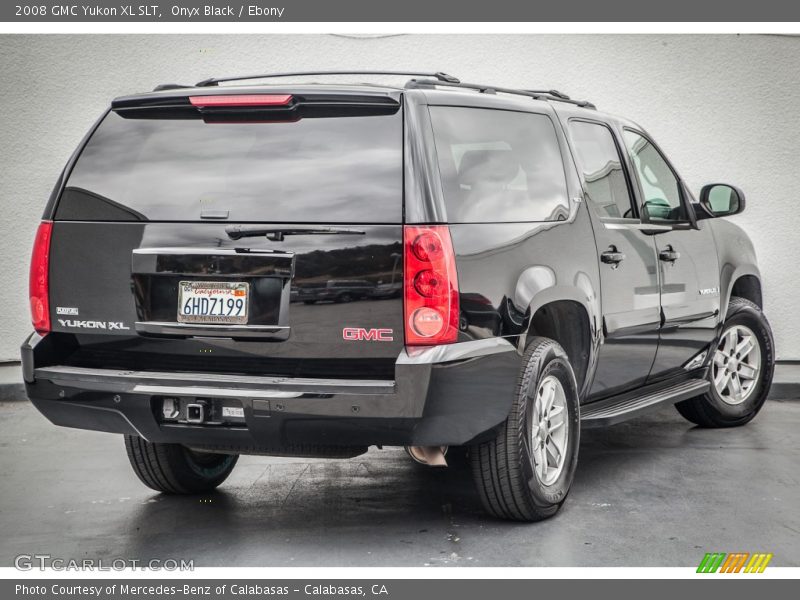 Onyx Black / Ebony 2008 GMC Yukon XL SLT