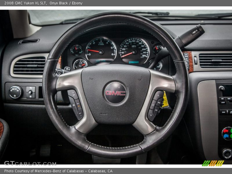 Onyx Black / Ebony 2008 GMC Yukon XL SLT