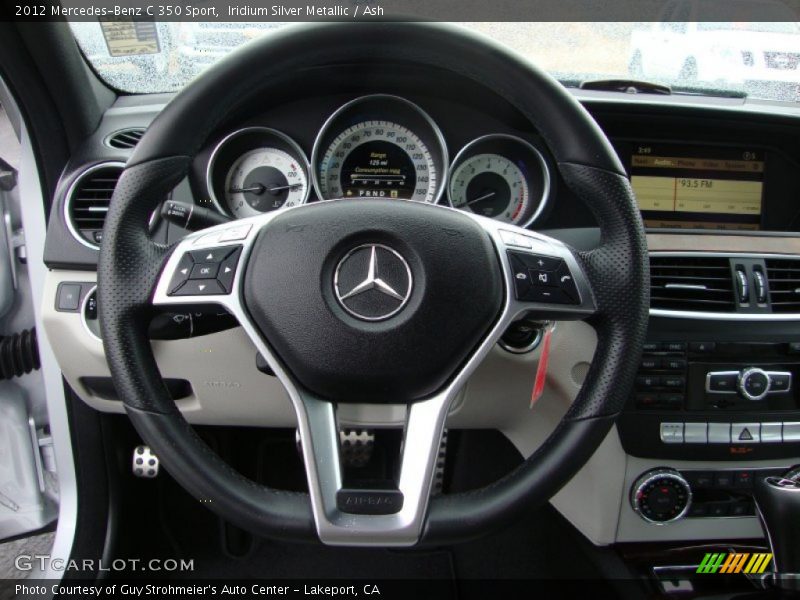  2012 C 350 Sport Steering Wheel