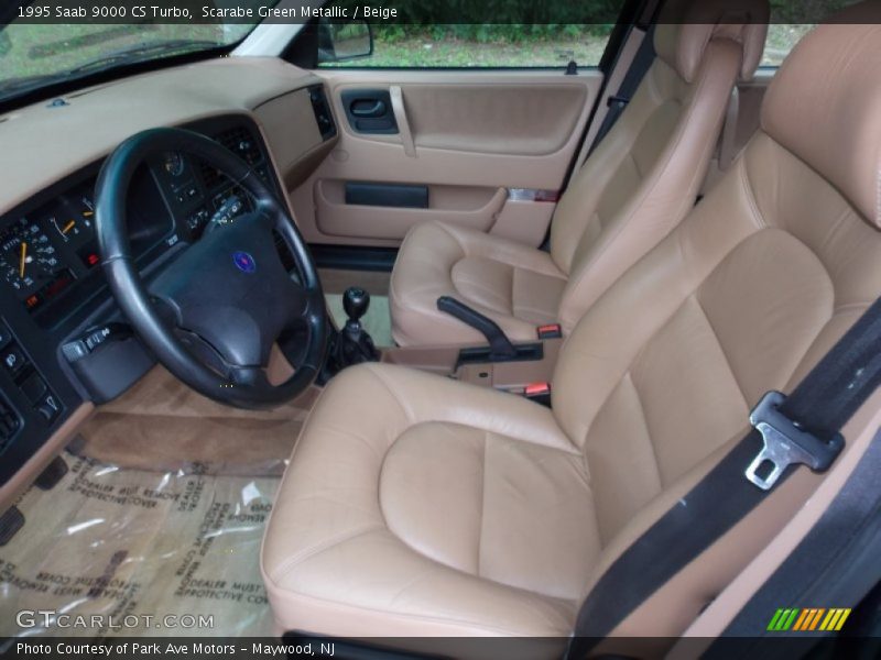 Front Seat of 1995 9000 CS Turbo
