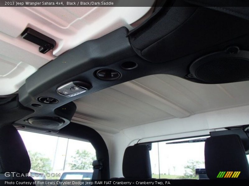 Black / Black/Dark Saddle 2013 Jeep Wrangler Sahara 4x4