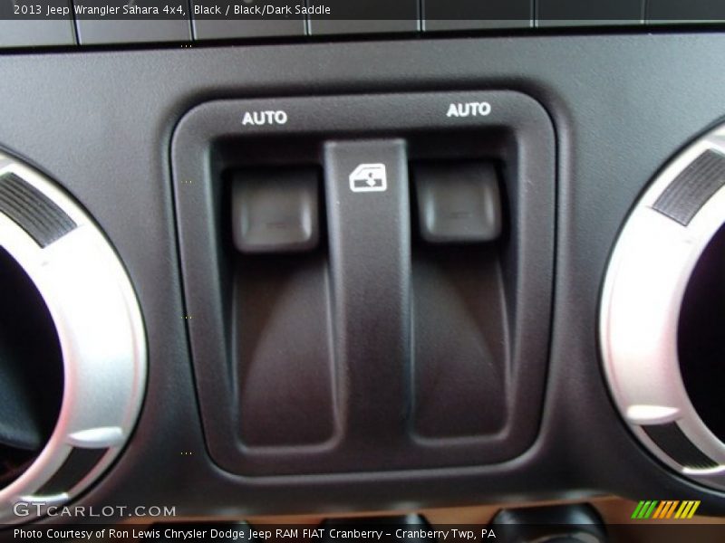 Black / Black/Dark Saddle 2013 Jeep Wrangler Sahara 4x4