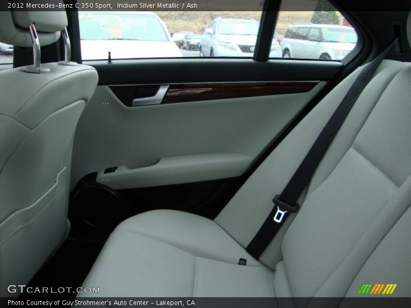 Iridium Silver Metallic / Ash 2012 Mercedes-Benz C 350 Sport