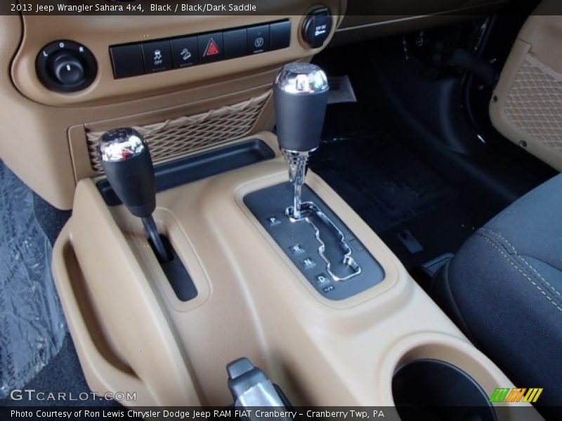 Black / Black/Dark Saddle 2013 Jeep Wrangler Sahara 4x4