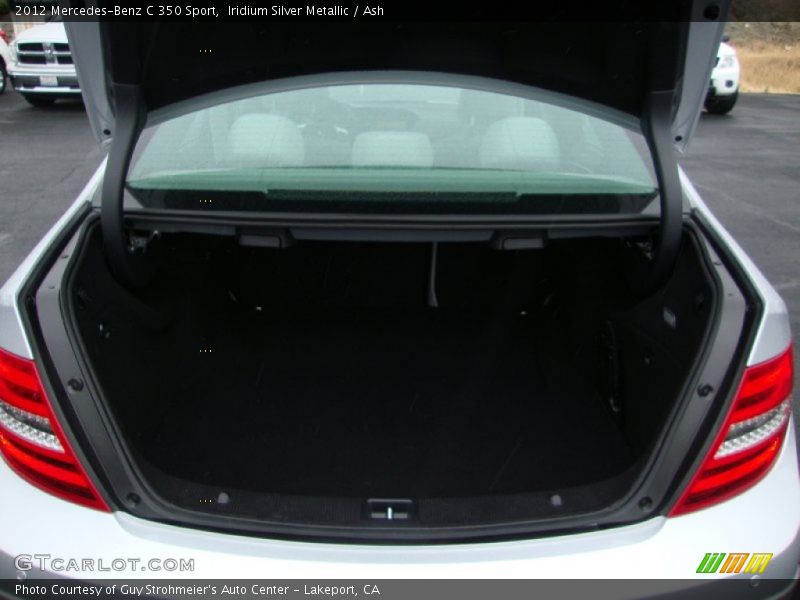 Iridium Silver Metallic / Ash 2012 Mercedes-Benz C 350 Sport