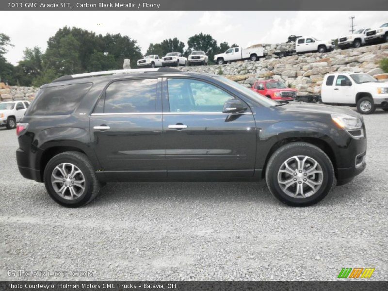 Carbon Black Metallic / Ebony 2013 GMC Acadia SLT