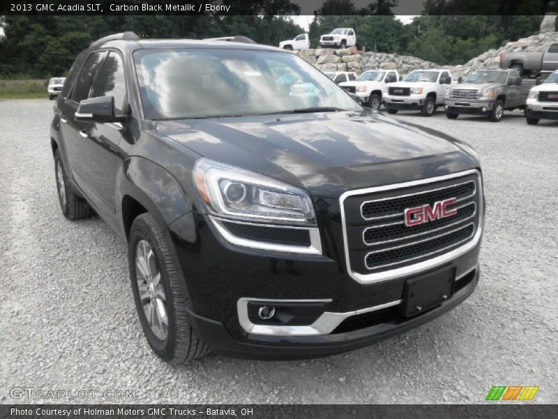 Carbon Black Metallic / Ebony 2013 GMC Acadia SLT