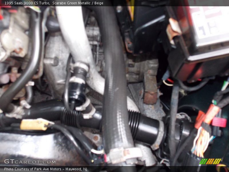 Scarabe Green Metallic / Beige 1995 Saab 9000 CS Turbo