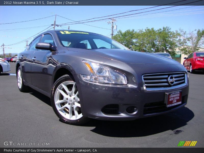 Dark Slate / Charcoal 2012 Nissan Maxima 3.5 S