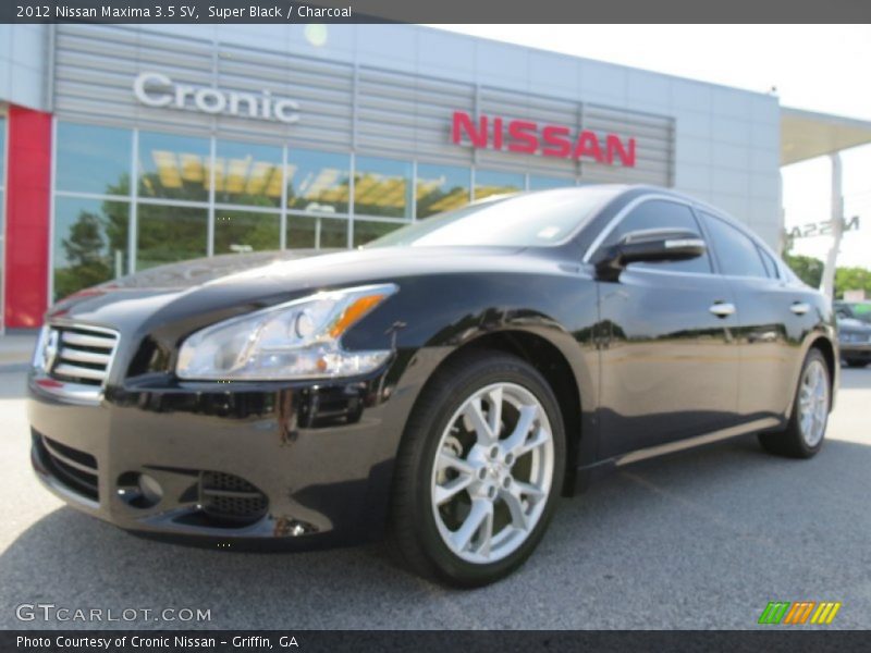 Super Black / Charcoal 2012 Nissan Maxima 3.5 SV