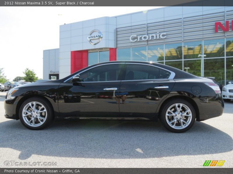Super Black / Charcoal 2012 Nissan Maxima 3.5 SV