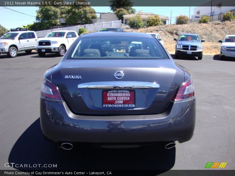 Dark Slate / Charcoal 2012 Nissan Maxima 3.5 S