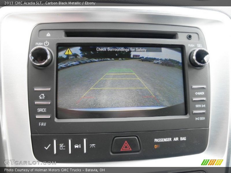 Carbon Black Metallic / Ebony 2013 GMC Acadia SLT