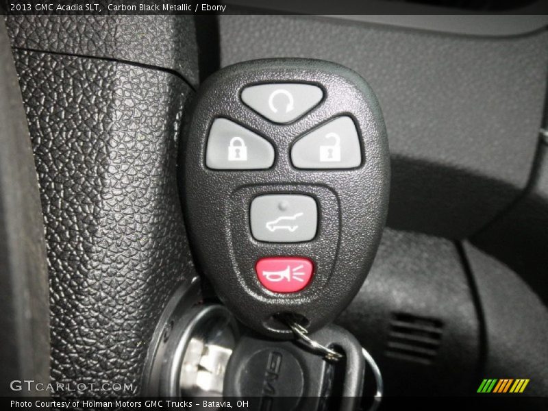 Carbon Black Metallic / Ebony 2013 GMC Acadia SLT