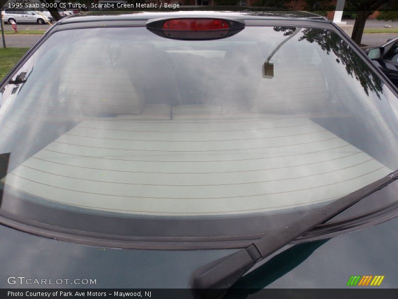 Scarabe Green Metallic / Beige 1995 Saab 9000 CS Turbo