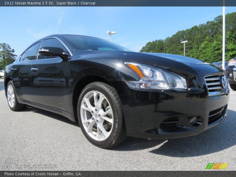 Super Black / Charcoal 2012 Nissan Maxima 3.5 SV