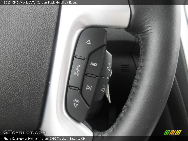 Carbon Black Metallic / Ebony 2013 GMC Acadia SLT