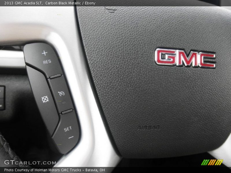Carbon Black Metallic / Ebony 2013 GMC Acadia SLT