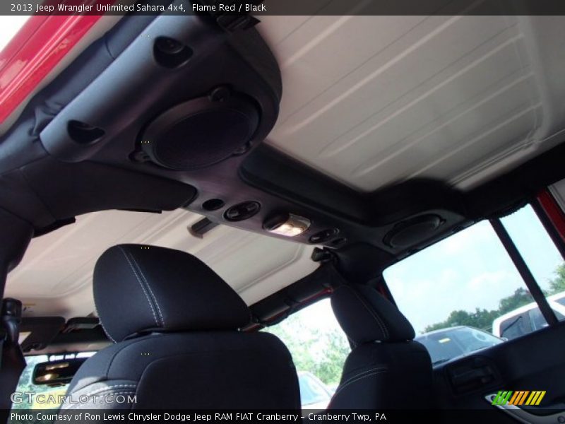 Flame Red / Black 2013 Jeep Wrangler Unlimited Sahara 4x4