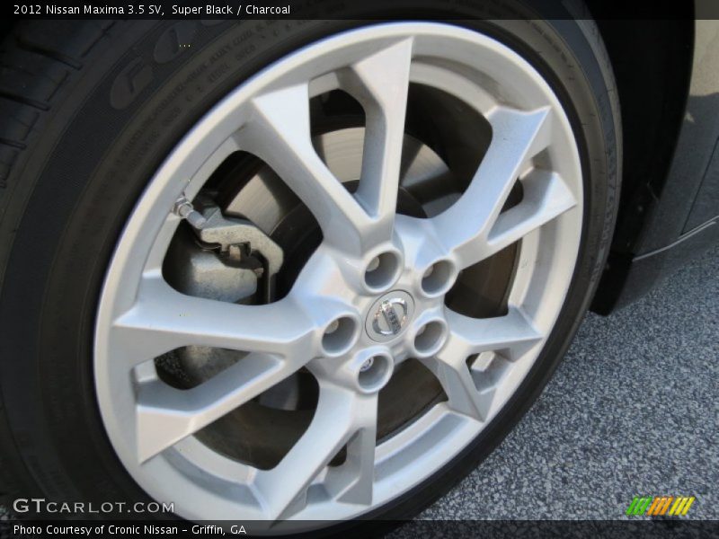 Super Black / Charcoal 2012 Nissan Maxima 3.5 SV