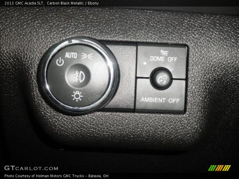 Carbon Black Metallic / Ebony 2013 GMC Acadia SLT