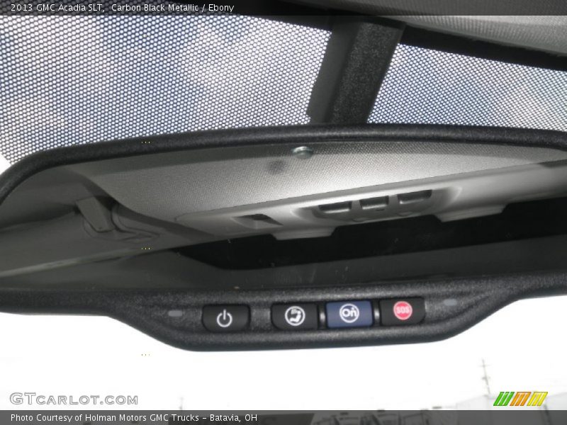Carbon Black Metallic / Ebony 2013 GMC Acadia SLT