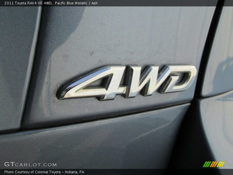 Pacific Blue Metallic / Ash 2011 Toyota RAV4 V6 4WD