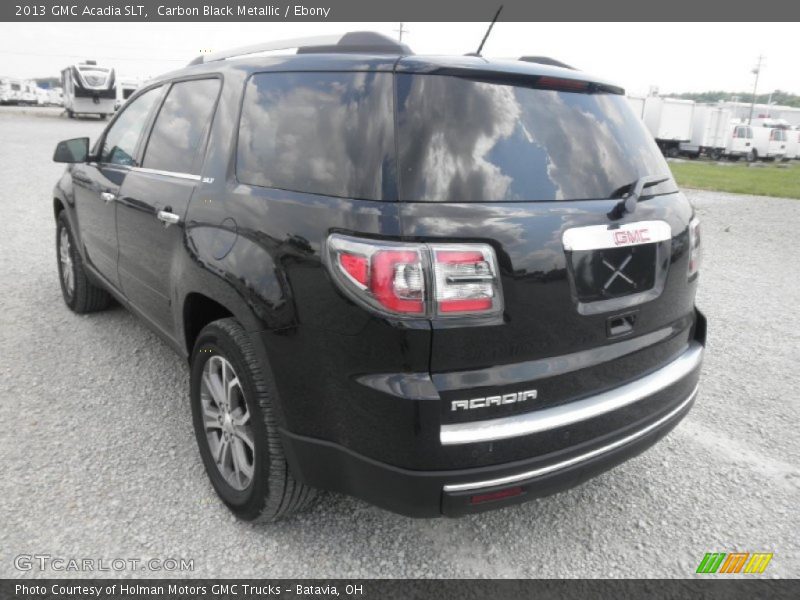 Carbon Black Metallic / Ebony 2013 GMC Acadia SLT