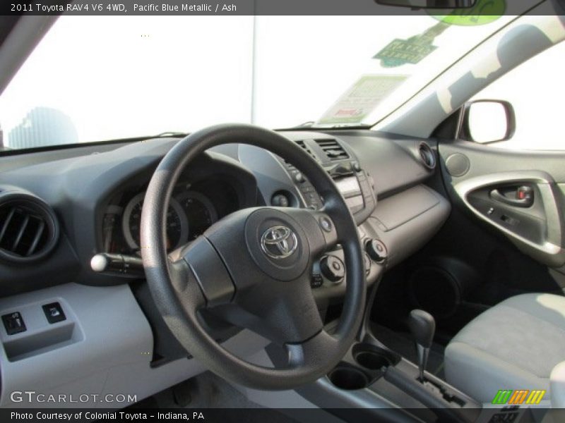 Pacific Blue Metallic / Ash 2011 Toyota RAV4 V6 4WD