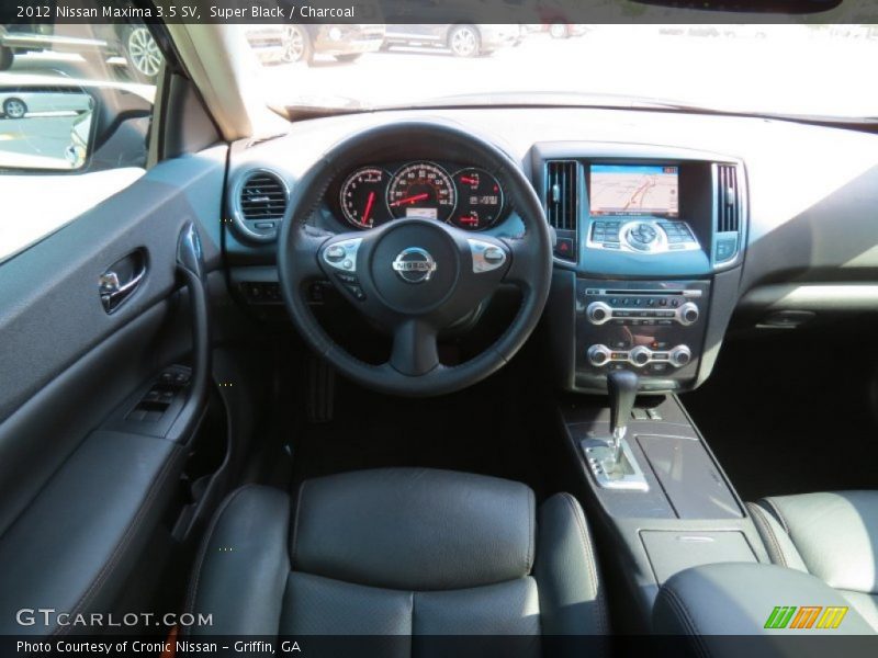 Super Black / Charcoal 2012 Nissan Maxima 3.5 SV
