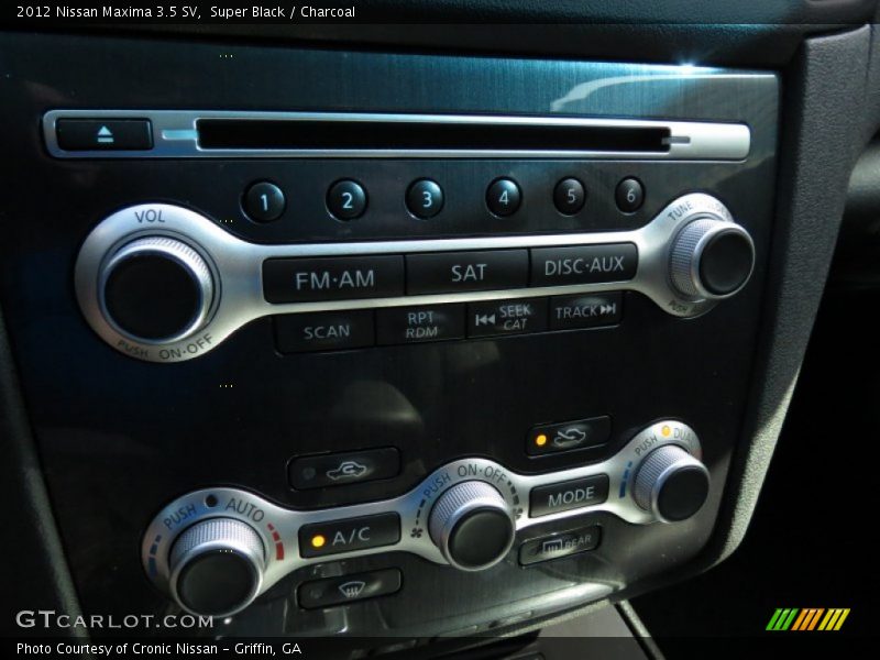 Super Black / Charcoal 2012 Nissan Maxima 3.5 SV