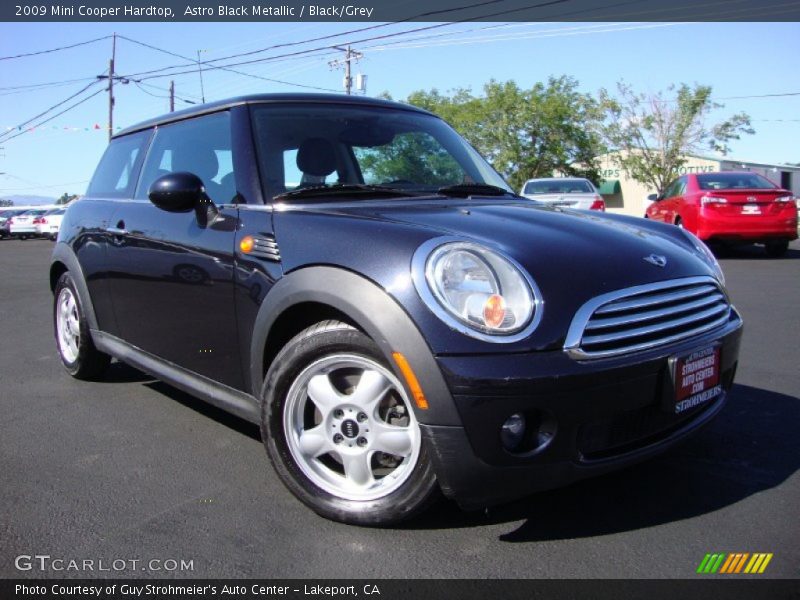 Astro Black Metallic / Black/Grey 2009 Mini Cooper Hardtop