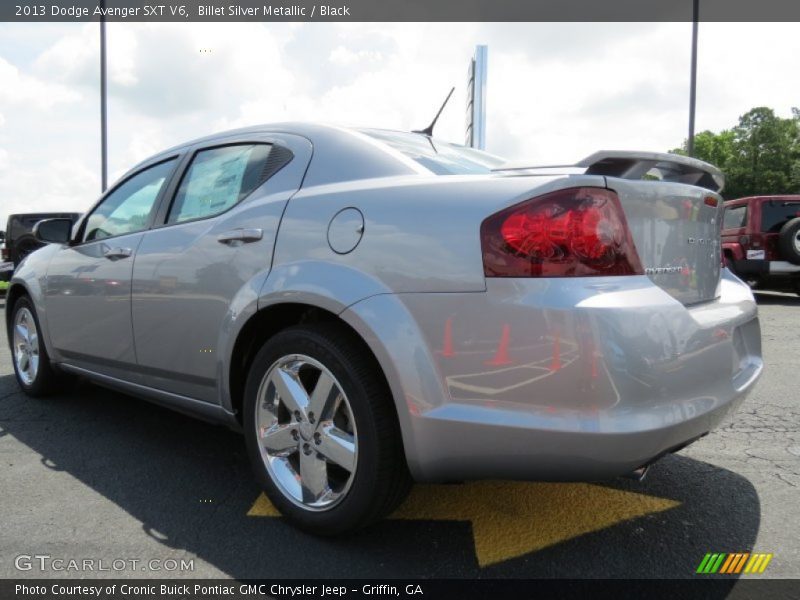 Billet Silver Metallic / Black 2013 Dodge Avenger SXT V6